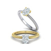 varitsa-jewellers - 0.65ct Oval Cut Diamond Solitaire Gold Engagement Ring - 02CG12